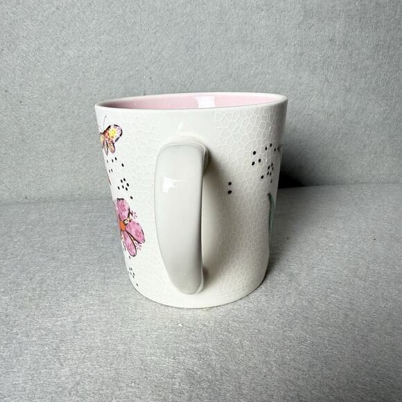 Seeds and Sunshine Floral Mosaic Pattern Coffee Mug Cup - Picture 4 of 9